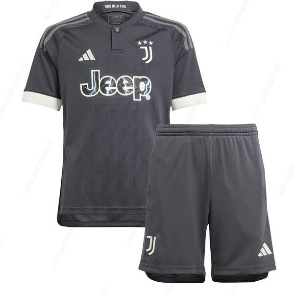 Camisetas de fútbol para niños Juventus 3ª Equipación 23/24