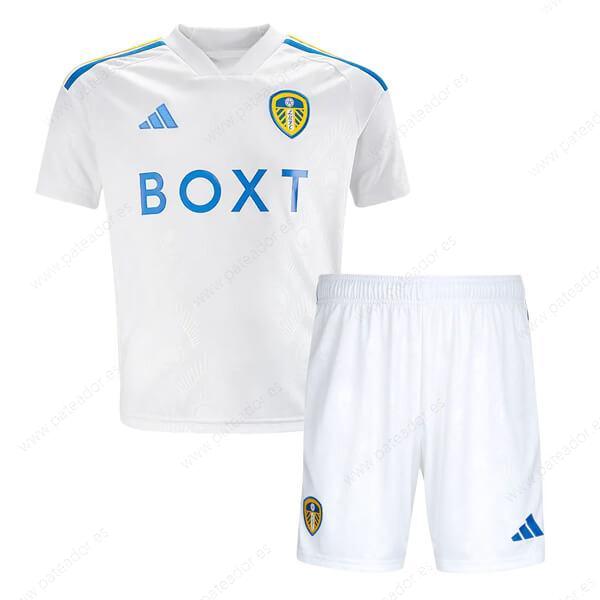 Camisetas de fútbol para niños Leeds United 1ª Equipación 23/24