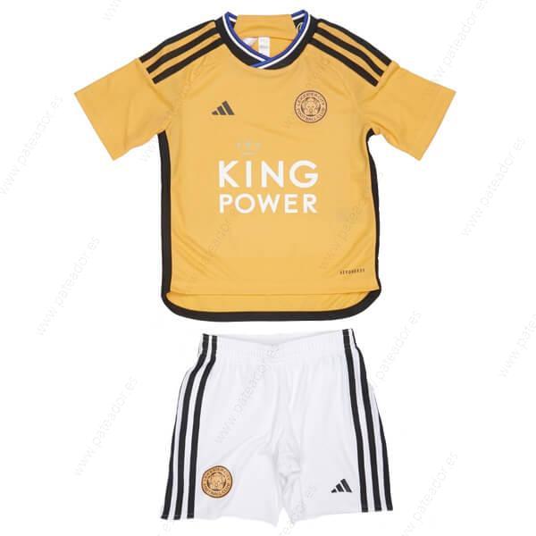 Camisetas de fútbol para niños Leicester City 3ª Equipación 23/24