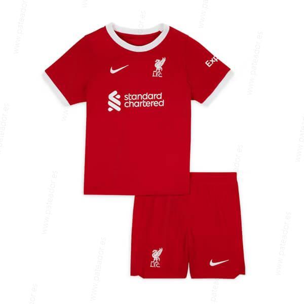 Camisetas de fútbol para niños Liverpool 1ª Equipación 23/24