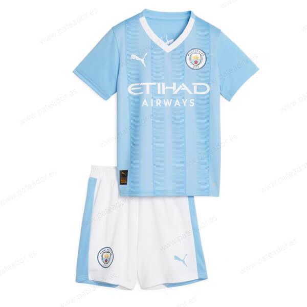 Camisetas de fútbol para niños Manchester City 1ª Equipación 23/24