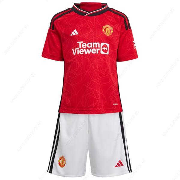 Camisetas de fútbol para niños Manchester United 1ª Equipación 23/24