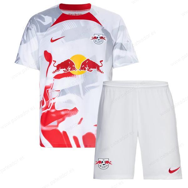 Camisetas de fútbol para niños RB Leipzig 1ª Equipación 23/24