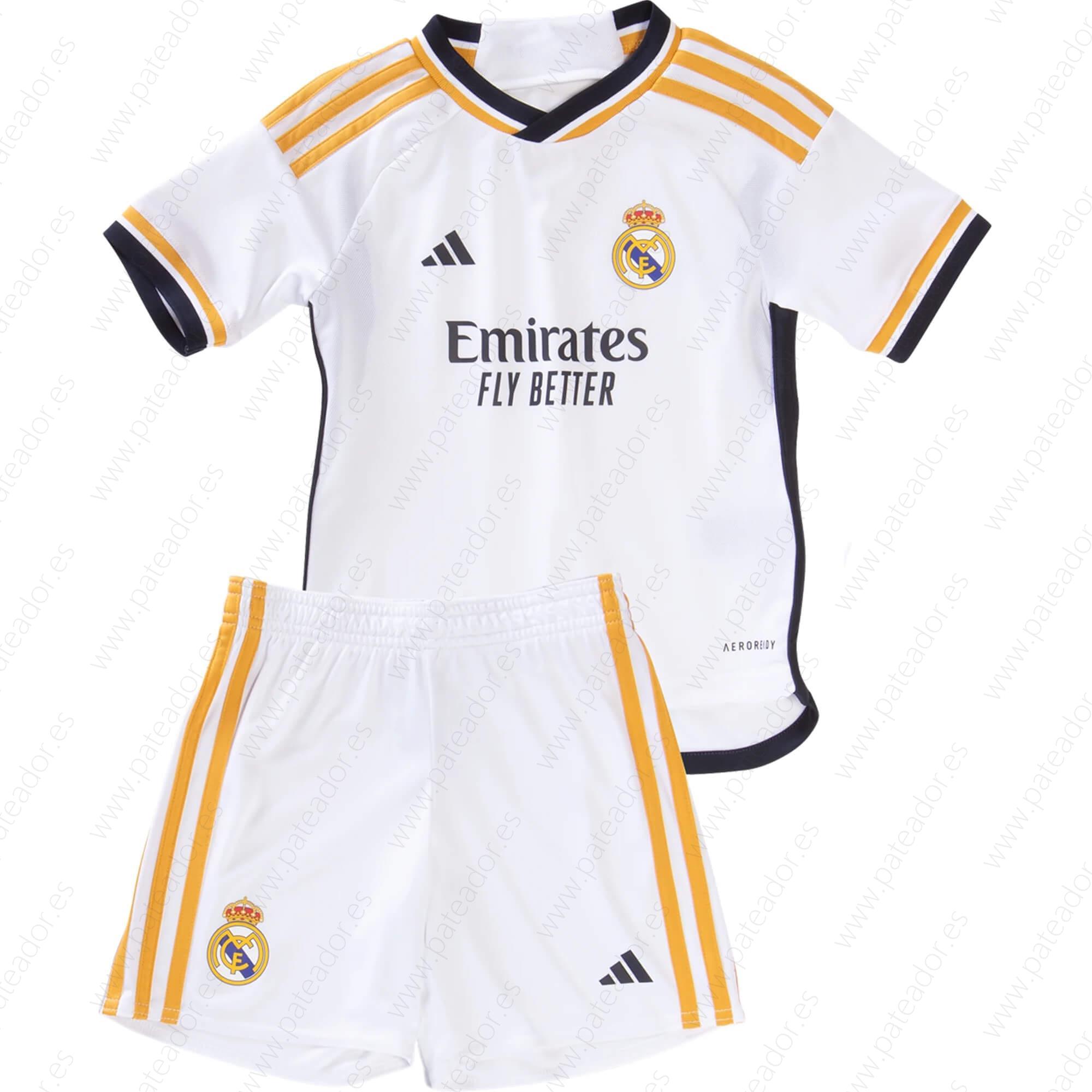 Camisetas de fútbol para niños Real Madrid 1ª Equipación 23/24
