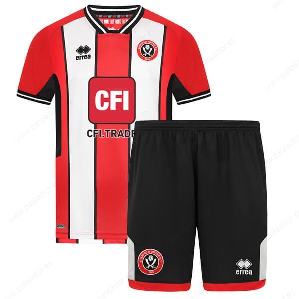 Camisetas de fútbol para niños Sheffield United 1ª Equipación 23/24